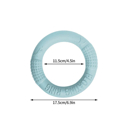 Treningsring til hund – tyggeleke og kasteleke for aktiv lek utendørs