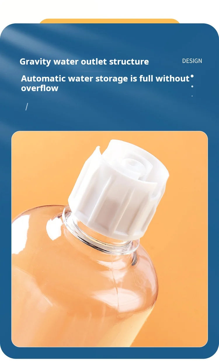 3-i-1 skål med mat, vann og automatisk påfyll